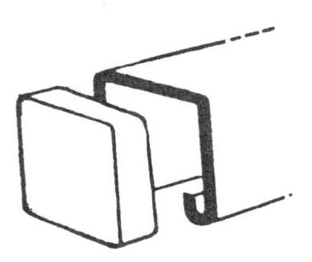 PUPCO AS-6153-164-WH Unistrut End Cap, White, For: AS-164 Beam