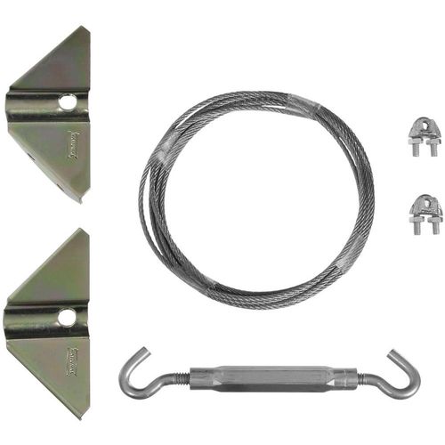 National Hardware V852 Series N192-211 Gate Anti-Sag Kit, Steel, Zinc, 1-Piece