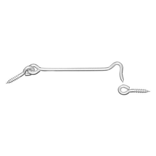 National Hardware V2000 Series N226-381 Hook and Eye, 6 in, Steel, Zinc