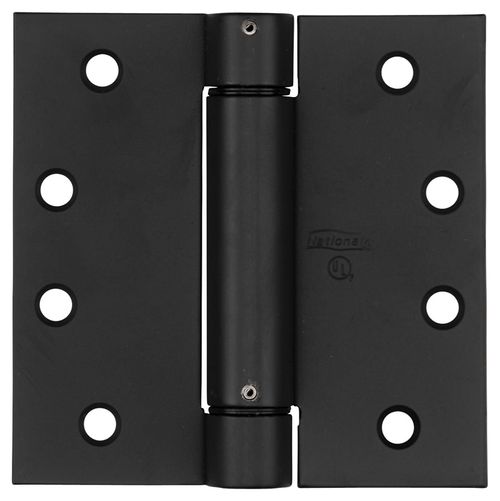 National Hardware V520 Series N350-793 Spring Hinge, 4 x4, Steel, Oil-Rubbed Bronze