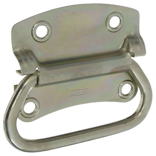 National Hardware SPB175 Series N226-886 Chest Handle, 4.23 in L, 3-1/2 in W, Steel, Zinc
