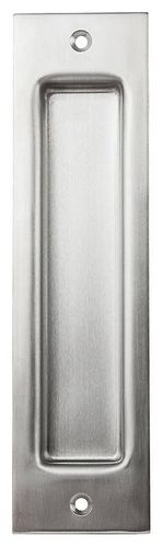National Hardware N187-030 Flush Pull for Sliding Door, 8 in H, Steel, Stainless Steel