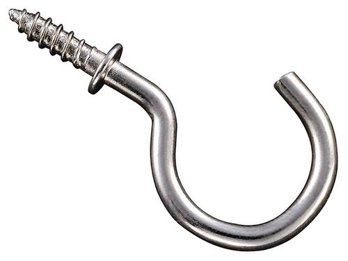 National Hardware DPB2023 Series N119-730 Cup Hook, Steel, Nickel