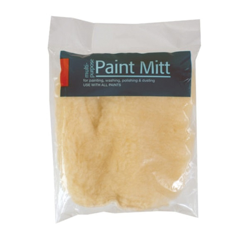 WOOSTER R044 Paint Mitt, Synthetic, White