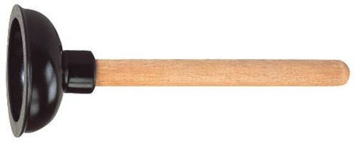 ProSource 8317-B Plunger, 10-5/8 In OAL, 4 in Cup, Short Handle