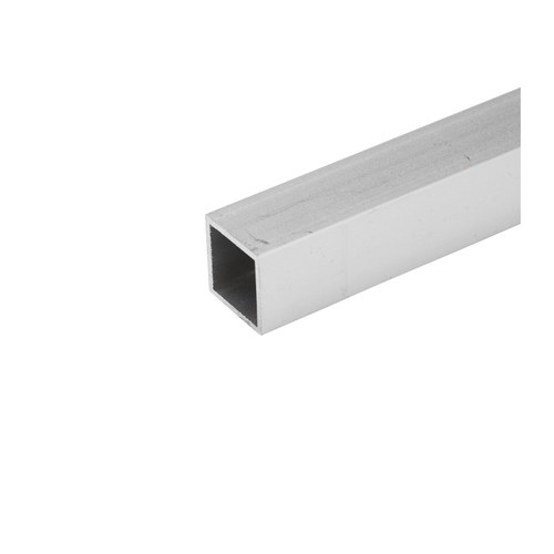 Randall 6 FT M-438 Metal Tube, Square, 6 ft L, 3/4 in W, 0.055 in Wall, Aluminum, Anodized