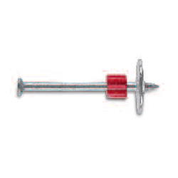 POWDER ACTUATED PIN W/WASH 2-1/2