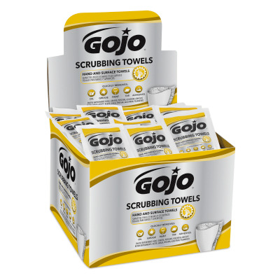 GOJO 6380-04 Scrubbing Towel, 10-1/2 in L, 12-1/4 in W