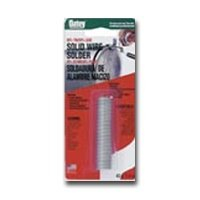 Oatey 53010 Leaded Solder, 1 oz Carded, Solid, Silver, 361 to 421 deg F Melting Point