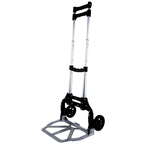 ProSource 85-611-A Cart, 150 lbs, 15-1/8 in L Platform, 11 in W Platform, 2-Wheel, Aluminum