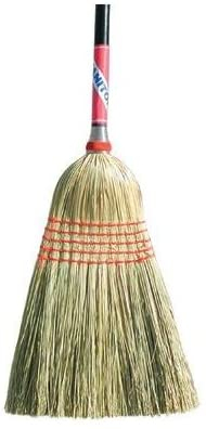 MAGNOLIA BRUSH 5026-BUNDLED Janitor Broom, Corn Fiber Bristle, 56-1/2 in L
