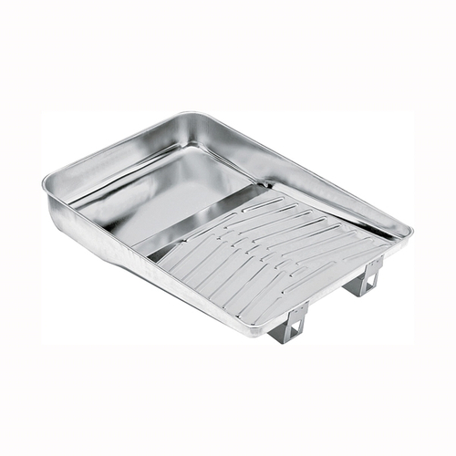 WOOSTER R402-11 Paint Tray, 16-1/2 in L, 11 in W, 1 qt Capacity, Steel, Clear