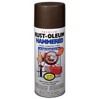 Rust-Oleum 210880 Hammered Metal Finish Spray, Brown, 12-Ounce