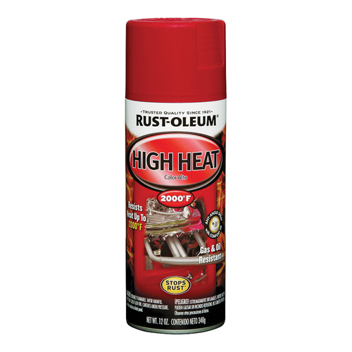 SPRAY PAINT R-O HH FLAT RED