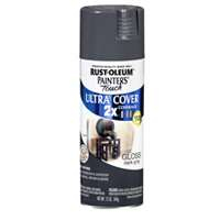 Rust-Oleum 249115 Painter's Touch Multi Purpose Spray Paint, 12-Ounce, Dark Gray