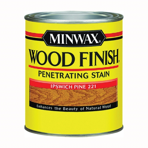 Minwax Wood Finish 222104444 Wood Stain, Ipswich Pine, Liquid, 0.5 pt, Can