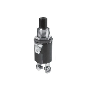 SELECTA SS213-13-BG Pushbutton Switch, 0.75 A, 125 VAC, SPST, Screw Terminal, Nylon Housing Material