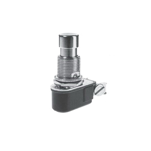 SELECTA SS216-11-BG Pushbutton Switch, 6 A, 125 VAC, SPST, Screw Terminal, Nylon Housing Material