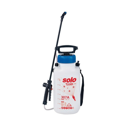 SOLO CLEANLine 307-A Handheld Sprayer, 2 gal Tank, HDPE Tank, 20 in L Wand