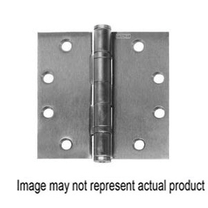 Stanley FBB Series 06-7283 Hinge, 4 in H Frame Leaf, Steel, Antique Brass, Full-Mortise