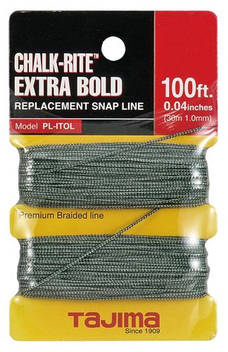 Tajima Chalk-Rite Series PL-ITOL Line, 100 ft L Line