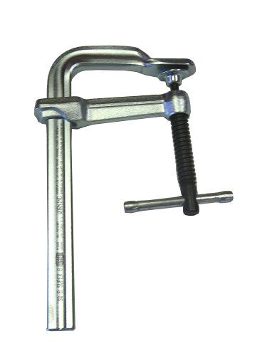 Bessey SQ-8 Regular Duty Bar Clamp, 2660 lb, 8 in Max Opening Size, 5-1/2 in D Throat, Steel Body