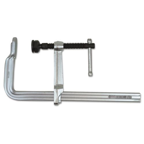 Bessey SQ-12 Regular Duty Bar Clamp, 2660 lb, 12 in Max Opening Size, 5-1/2 in D Throat, Steel Body