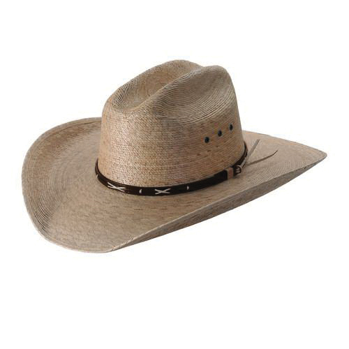 Turner Hat 11601 Bull Rider Hat, Men's, 6-7/8 in, Toasted Palm Leaf, Toasted Palm