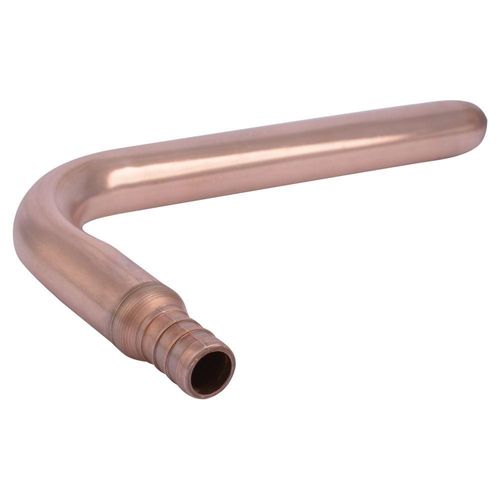 Zurn QSTUBL6XXPK1 Stub Out Elbow, 1/2 in, Barb, Copper, 80 psi Pressure