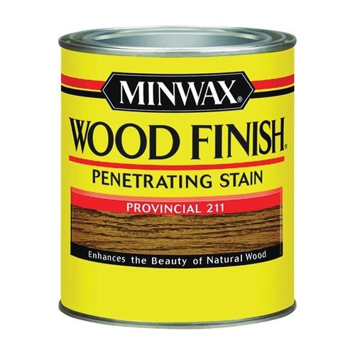 Minwax Wood Finish 70002444 Wood Stain, Provincial, Liquid, 1 qt, Can