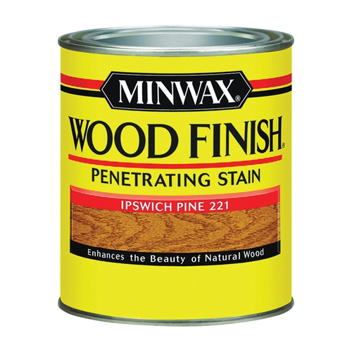Minwax Wood Finish 70004444 Wood Stain, Ipswich Pine, Liquid, 1 qt, Can