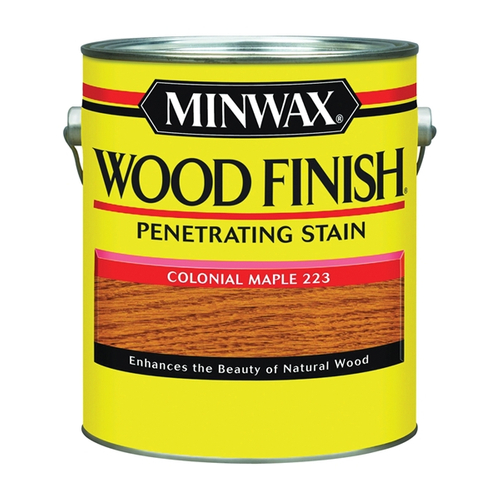 Minwax Wood Finish 71005000 Wood Stain, Colonial Maple, Liquid, 1 gal, Can