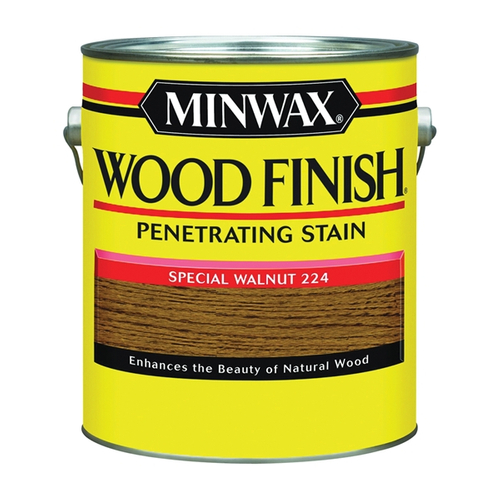 Minwax Wood Finish 71006000 Wood Stain, Special Walnut, Liquid, 1 gal, Can
