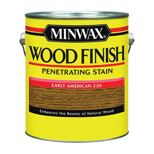 Minwax Wood Finish 71008000 Wood Stain, Early American, Liquid, 1 gal, Can