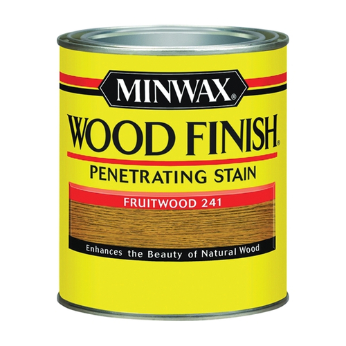 Minwax Wood Finish 70010444 Wood Stain, Fruitwood, Liquid, 1 qt, Can