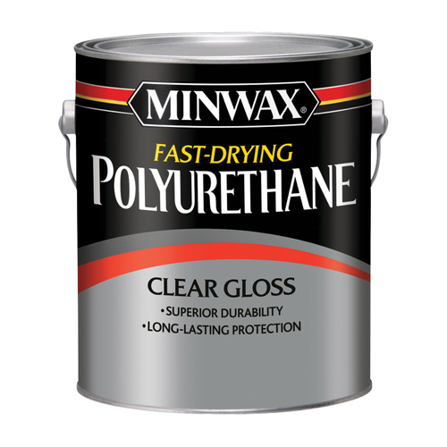 Minwax 71030000 Polyurethane, Liquid, Clear, 1 gal, Can