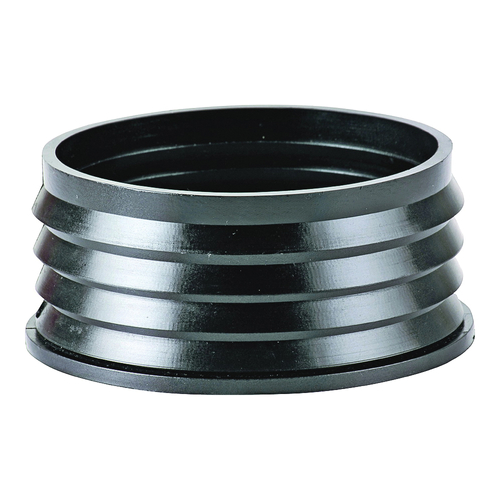 ProSource Hub Donut, 2 x 1-1/2 in, Compression, PVC, Black