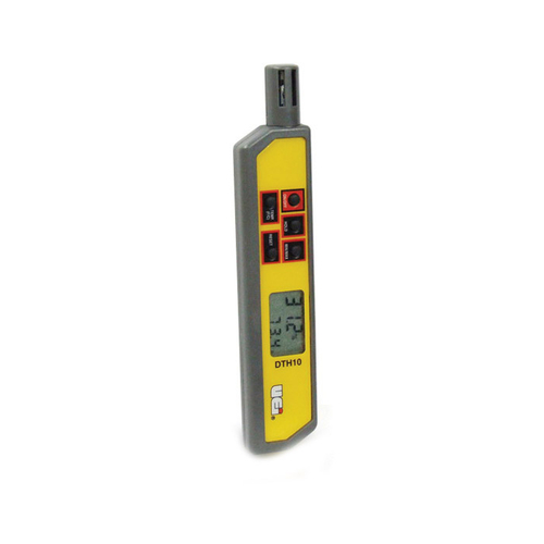 UEi DTH10 Thermo Hygrometer, 14 to 122 deg F Temperature Range, 5 to 95 % Humidity Range