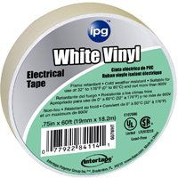 ELECTRICAL TAPE WHITE 3/4"X60FT