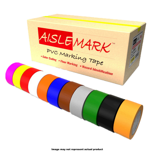 AISLE MARKING TAPE YELLOW 2"X36Y