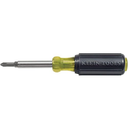 Klein 32476 5-in-1 Screwdriver Set, Cushion-Grip Handle