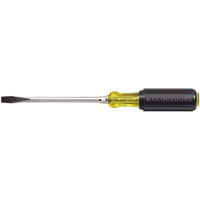 Klein 602-6 5/16"x6" Cushion-Grip Screwdriver Keystone-Tip Round-Shank