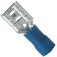 Gardner Bender 20-143F 16-14 Gauge Blue Female Terminal Disconnects, 20-Pack