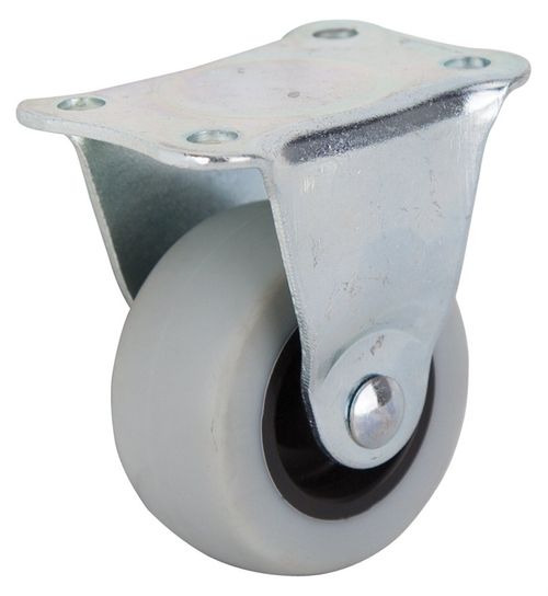 ProSource JC-N01-G Rigid Caster, 2 in Dia Wheel, 23 mm W Wheel