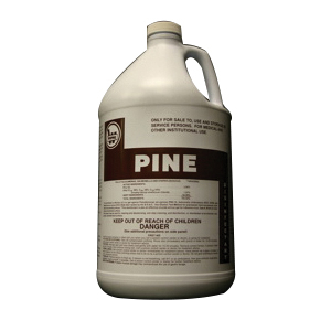 WEPAK 11/1GL Pine Disinfectant Cleaner, 1 gal, Liquid, Pine Fragrance, Brown