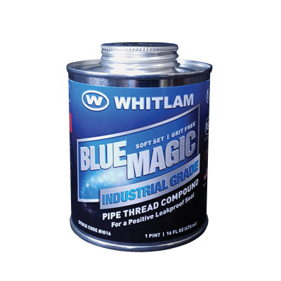 WHITLAM IG8A Thread Sealant, 0.5 pt Can, Paste, Blue
