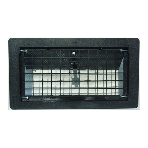 FOUNDATION VENT BLK PUSH-PULL RE