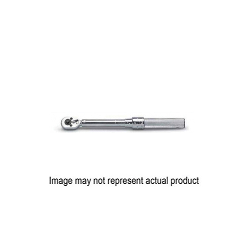 WRIGHT 3478 Torque Wrench, 3/8 in Head, 10.15 in L, Steel, Chrome