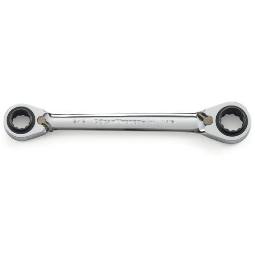 GearWrench QUADBOX Series 85202D Reversible Ratcheting Wrench, SAE, 12-Point