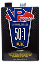 VP Fuel 6231 50:1 Pre-Mixed Small Engine Fuel, Hydrocarbon, Blue, 128 oz